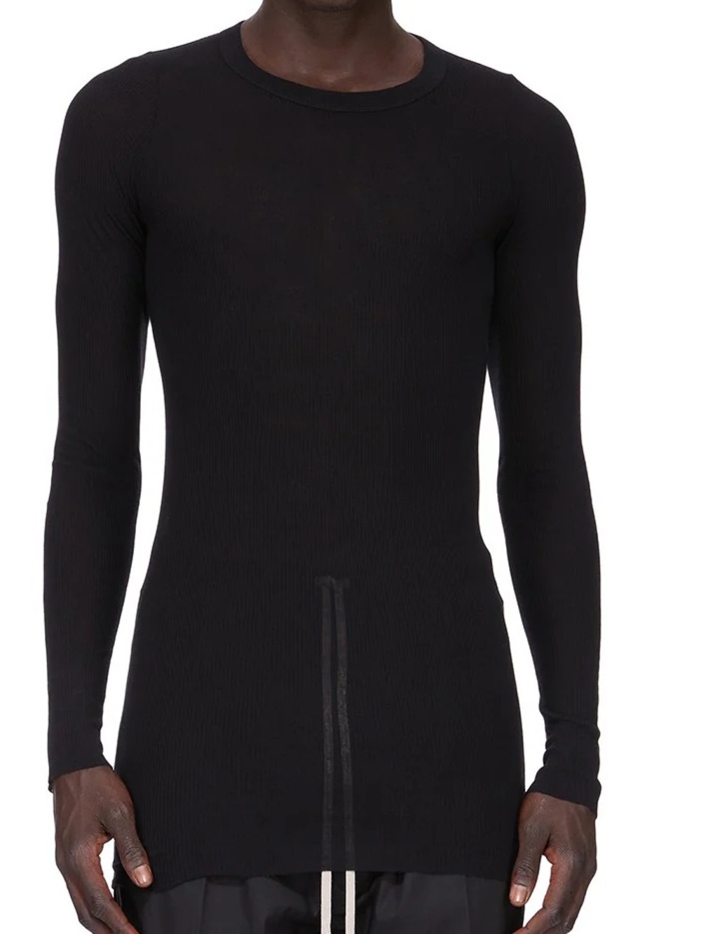 RICK OWENS
LONG SLEEVES RIB T